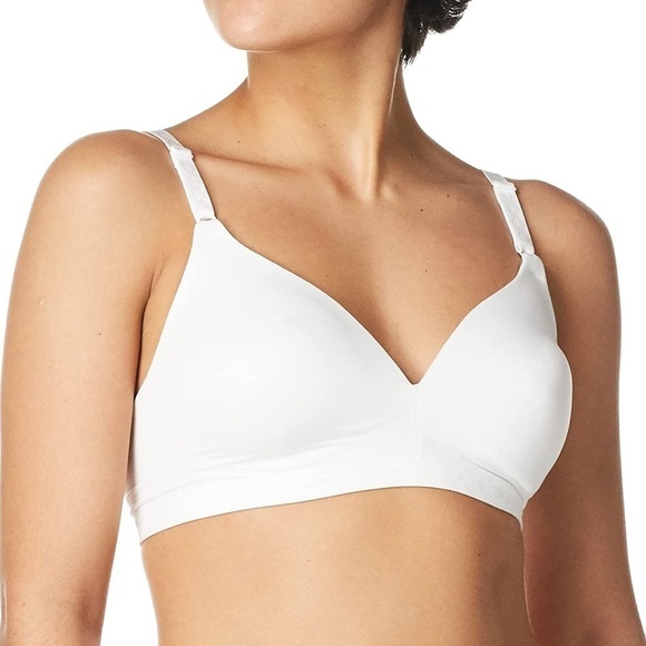 ⭐️nwt Warners Blissful Benefits Ultrasoft Wirefree Contour Bra⭐️ - Picture 2 of 10